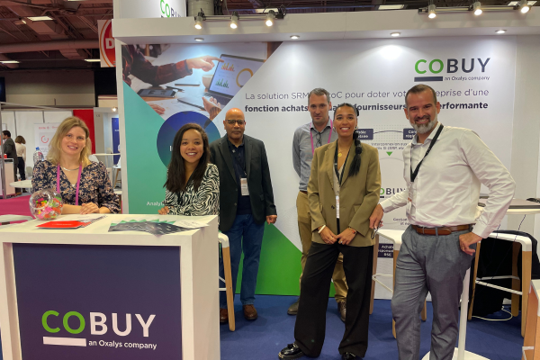 Equipe COBuy aux salons solutions 2023