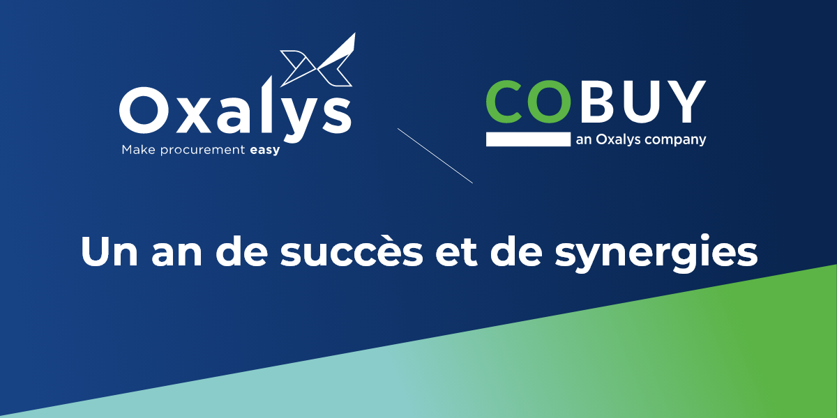 Visuel vidéo - un an de succès et de synergies pour COBuy et Oxalys