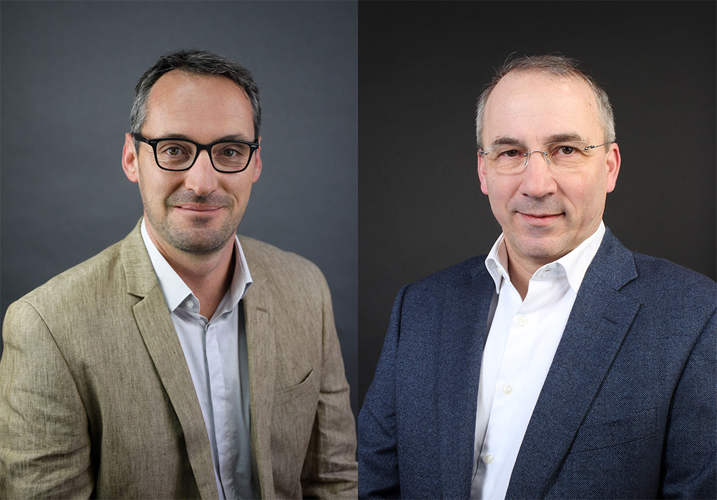 Stéphane Douce, Business Unit Manager de COBuy et Pierre Joudiou, Président d'Oxalys